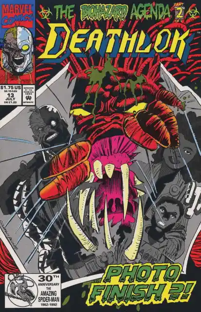 Deathlok #13 Marvel Comics July Jul 1992 (VFNM)