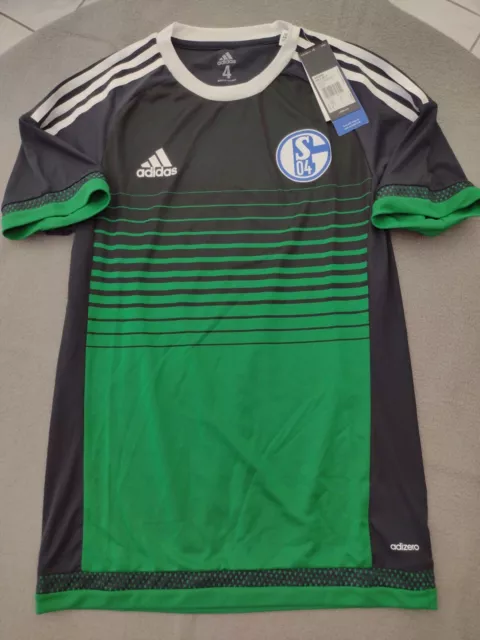 Schalke Authentic Spieler Trikot Player match issue adizero jersey ohne sponsor