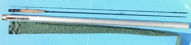REDINGTON FSF 8052 Fishing Rod 8' #5, 2 pc Rod With Sock and Aluminum Tube.