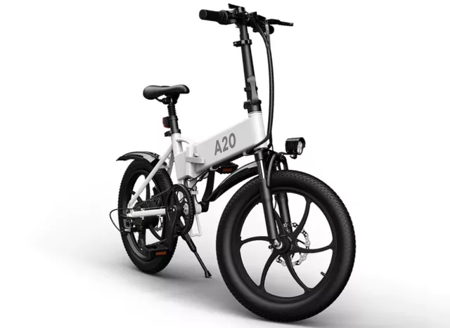 ADO A20 20" bici elettrica bicicletta elettrica Ebike City Bike 350W BIANCA