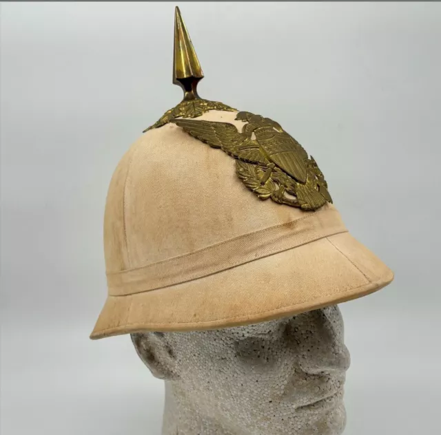 ANTIQUE US ARMY Spiked Pith Helmet Horstmann Bros & Co. 1890 $495.00 ...