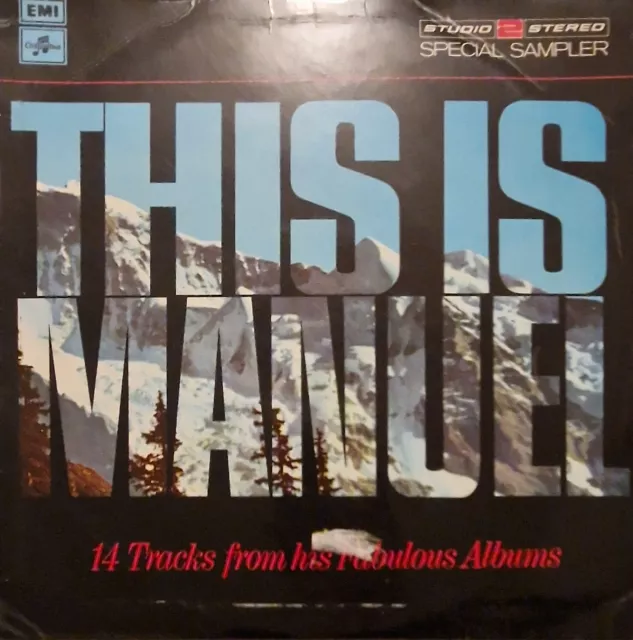 Manuel This is Manuel  Vinyl LP EMI Studio 2 Stereo STWO 5 1E 046 ◦ 0476 UK