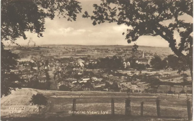 Lye between Stourbridge & Halesowen. General View # Le.15 by Lilywhite.