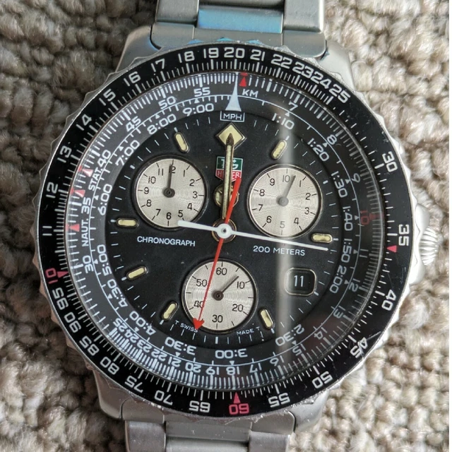 BOSS Orologio Cronografo Quarzo Uomo 44mm Pilot Edition - Quadrante Nero, Cinturino Pelle, 5ATM - 2