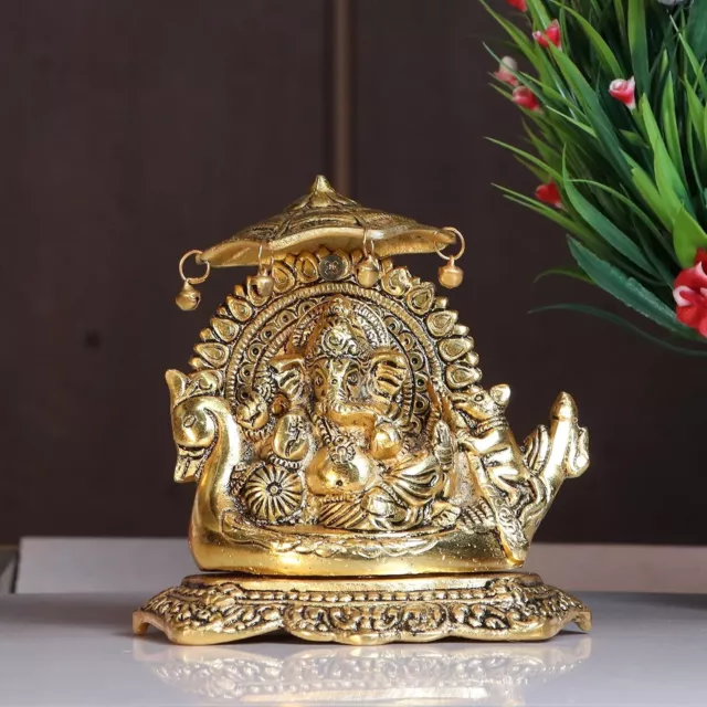 Lord Ganesha Idol Statue Rare Showpiece for Home Office Room Temple Decor
