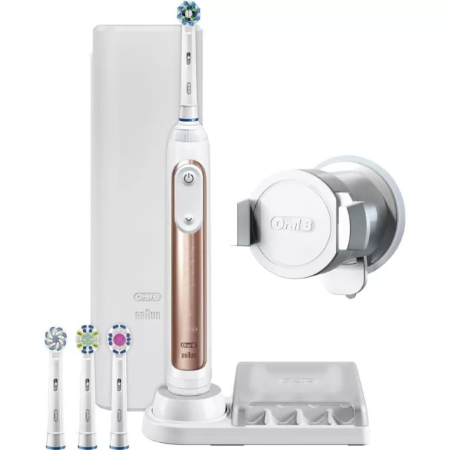 Oral-BÂ® Genius 9300 Elektrische ZahnbÃ¼rste Farbe RosÃ©gold