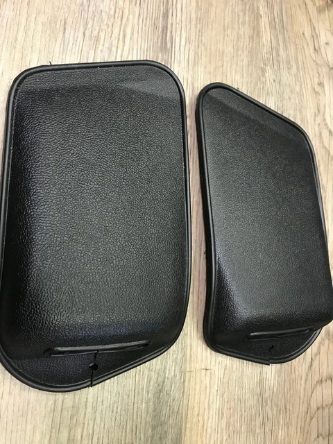 1974 AMC Javelin AMX SST used oem Shoulder Belt Cover Trim Set Black C-G
