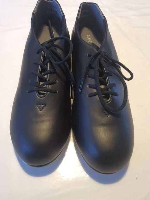 Scarpe da rubinetto uomo Uk9 Capezio Tele Tone nere