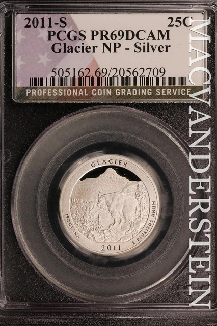 2011-S Glacier National Park Quarter - PCGS PR69DCAM - Silver  #SLW577