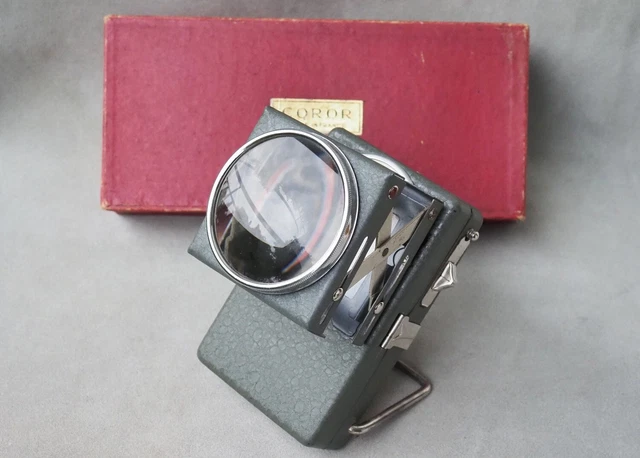 Ancienne Visionneuse Diapositives Coror - Parfait état - Lampe Diapo Vintage