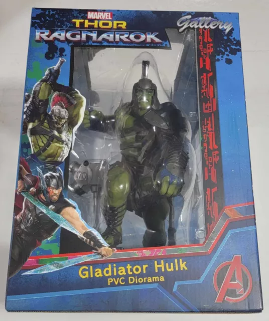 Marvel Thor Ragnarok Gladiator Hulk Gallery Statue Diamond Select PVC Diorama
