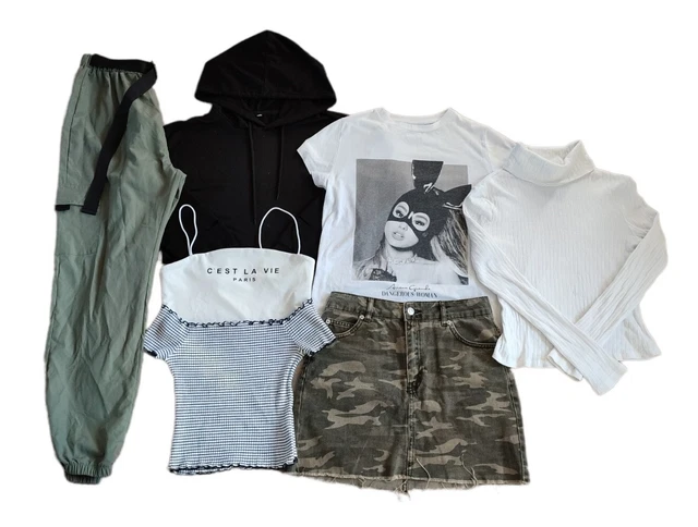 Girls Size 8 Clothing Bundle Tops Skirts Jumpers & Trousers Outfits & Sets