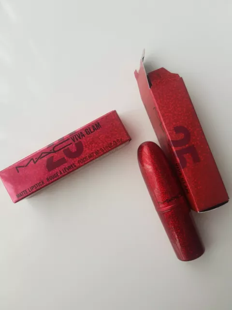 MAC Viva Glam rossetto 25° anniversario edizione speciale confezione 2019 NUOVO