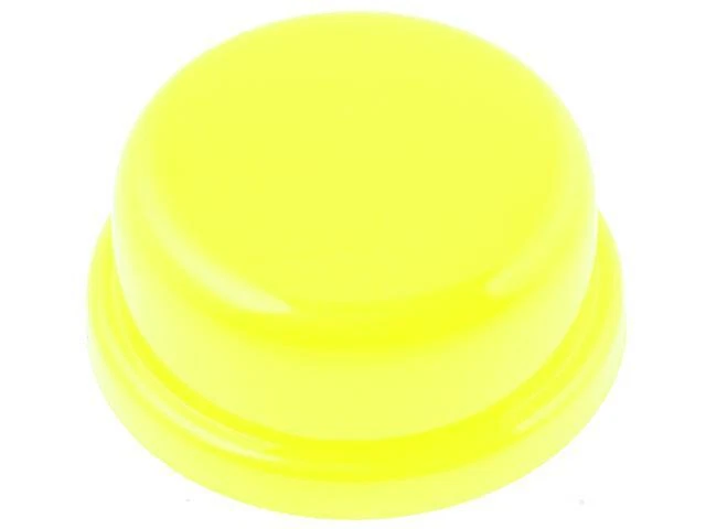 Tastatrice per KHT1212PV73, rotonda, Ø13 mm - colore: giallo