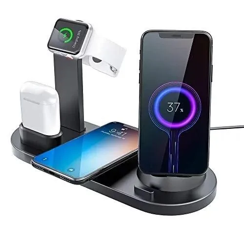 3-In-1 Wireless Charger - Wireless Charging Station for Iphone , Watch,Headset