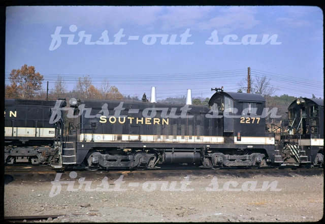 B Original Slide - Southern SOU 2277 EMD NW-2 Birmingham AL 1970