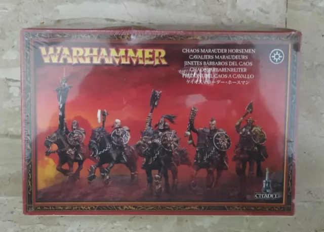 Chaos marauder horsemen jinetes barbaros del caos caja sin abrir warhammer aos