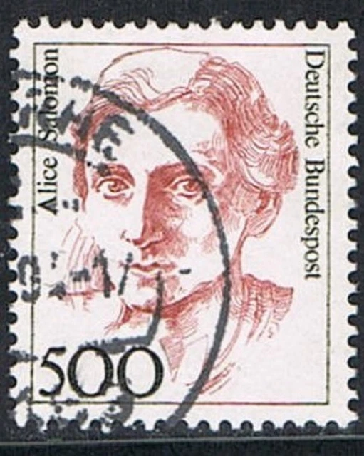 Bund 1397 Frauen 500,  Ausgabe 1,  DM Währung, Einzelmarke gest.
