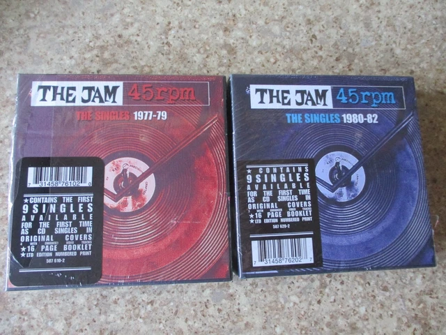 THE JAM THE Singles 1977-79 The Singles 1980-82 2 Cd Box Set
