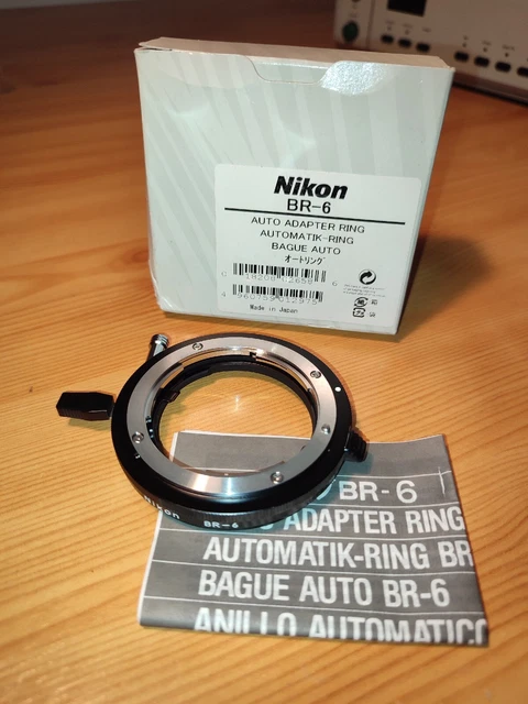 Nikon BR-6 Auto Adapter Ring for AR-10 AR-7 AR-4 PB-4 PB-5 BR-2 BR-2A