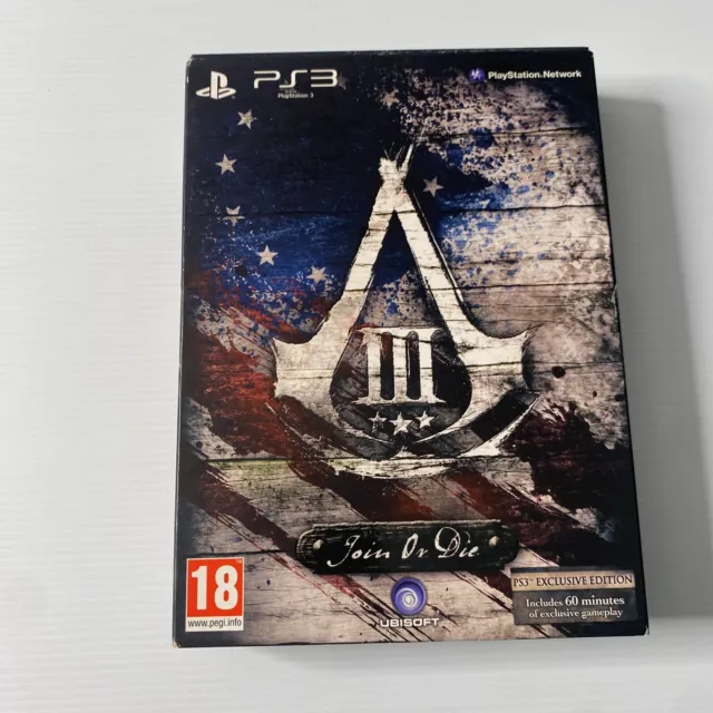 Assassin's Creed III Join or Die PS3 Game