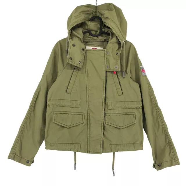 Superdry Mujer The Rookie Bomber con Capucha Chaqueta TALLA S