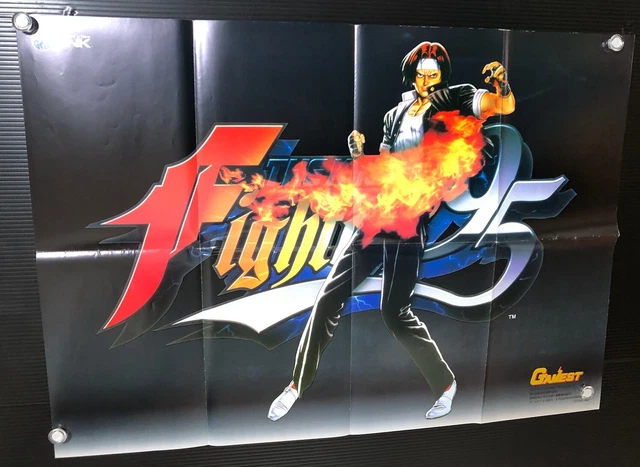 THE KING OF Fighters 95 / Kyo : 1995 SNK NeoGeo KOF B2 size Poster
