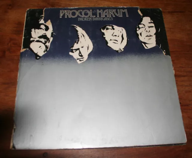 Procol Harum Vinyl-LP Broken Barricades  Island 1971 Prog.-Rock