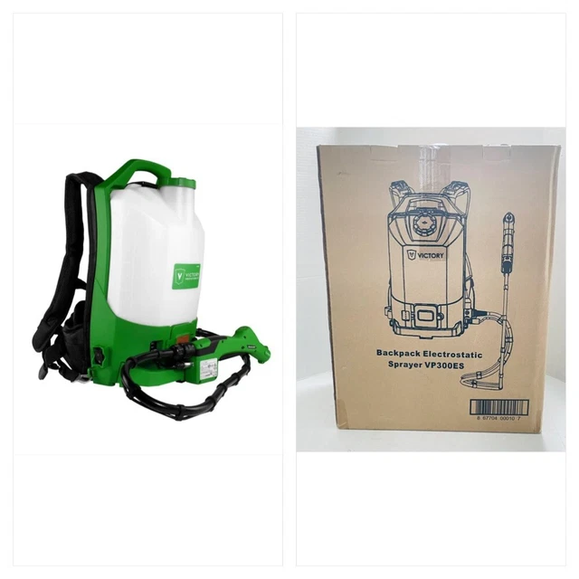 Victory Innovations VP300ES Professional Cordless Electrostatic Backpack Sprayer