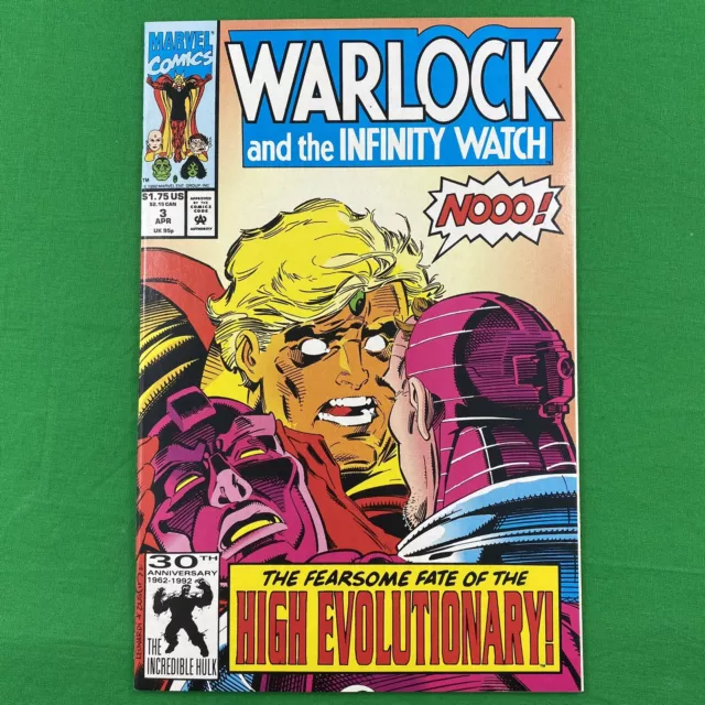 Warlock and the Infinity Watch #3 Marvel 1992 Jim Starlin NM High Grade CGC It