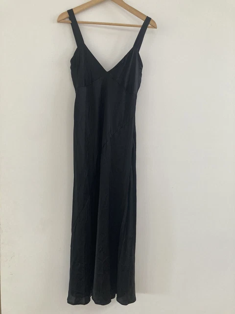 HANSEN GRETEL Milena Serpent dress snake print silk Size