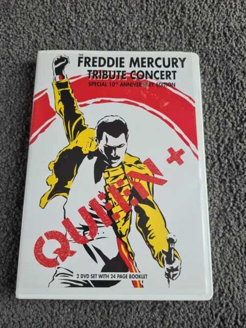 Queen - Freddie Mercury Tribute Concert [DVD] (Live Recording/+DVD, 2002)