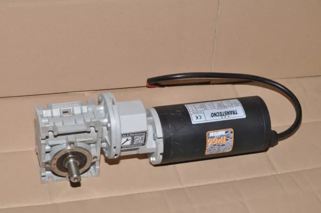 Transtecno EC100.240.66 DC-Elektromotor  Getriebemotor 24V, 140W, 8,4A 25-Upm