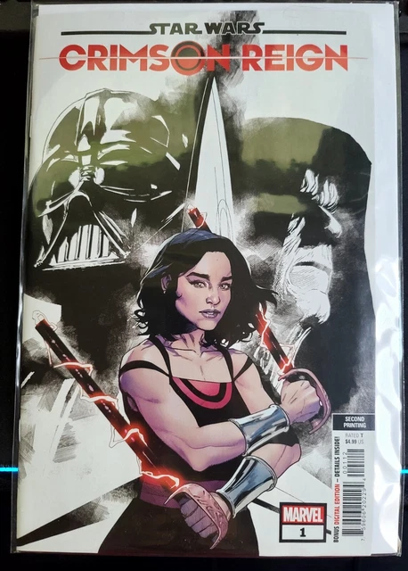 Star Wars Crimson Reign 1J Yu Variant 2nd Printing NM 2022 Stock Image
