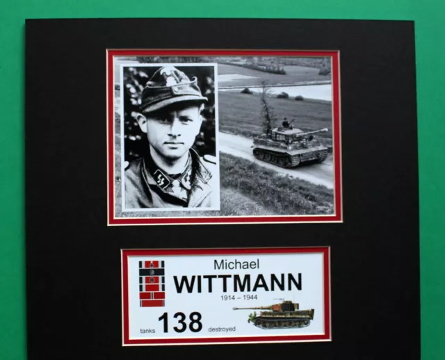 MICHAEL WITTMANN masterly display WW2 Top Tank Ace 3