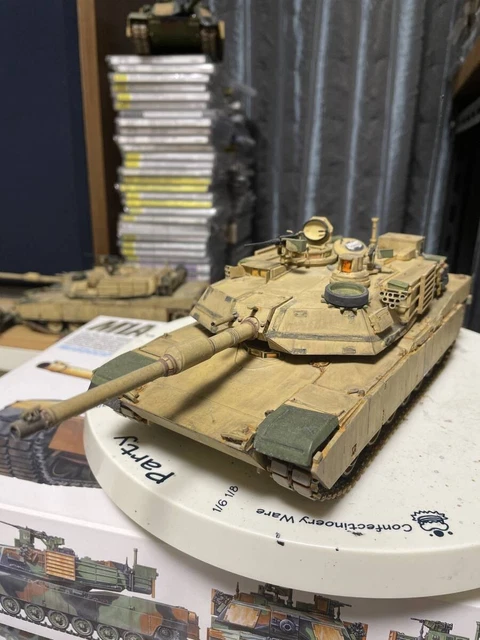 M1A2 ABRAMS IRAK Spezifikation lackiert fertig Auto Display el EUR 221 ...
