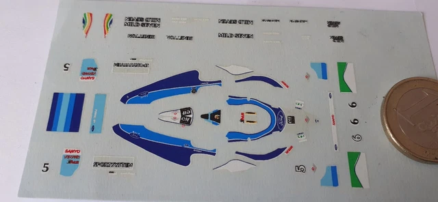 Décalcomanies / Décalques 1/43 Divers - Ancienne Promo F1 Scarab, Occasion