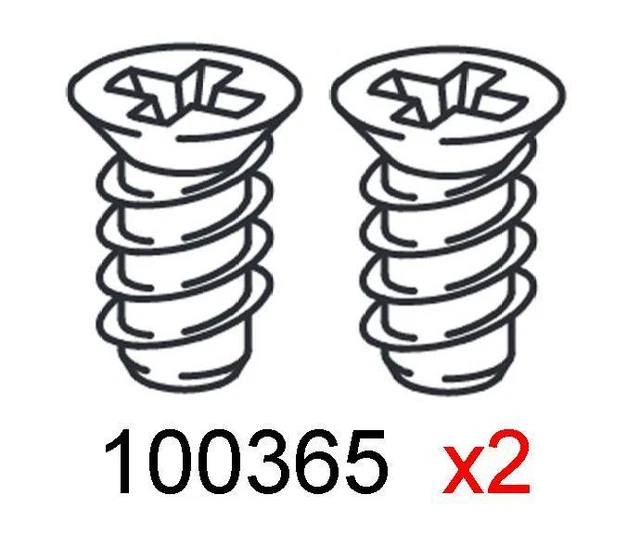 IKEA SPARES DRAWER Runner Screw 100365 Malm Hemnes Brimnes Brusali