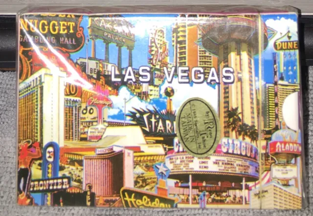 Vintage Las Vegas Playing Cards (Bridge Size) 1989 "Rare" By: Reno Tahoe! NEW