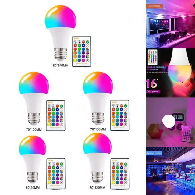 LAMPADINA LED RGB che cambia colore Telecomando Casa Musei Negozi Negozio  EUR 10,82 - PicClick IT