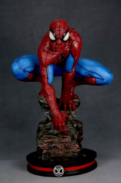 1/4 Marvel Fan Art Custom Spiderman Statue Not XM P1 DC Vizion Exo Masterpiece