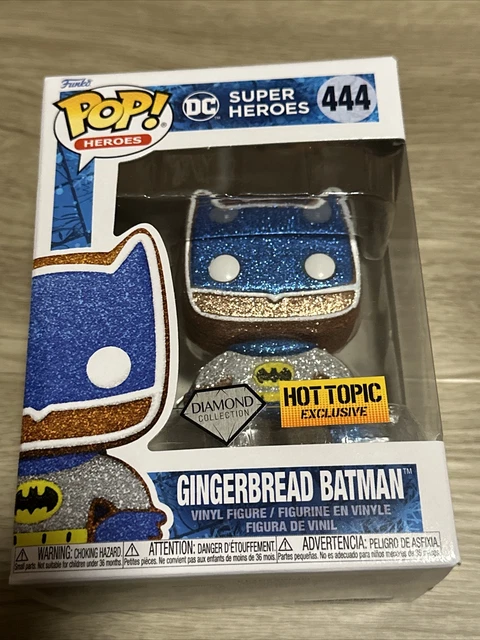 Funko Pop Heroes #444 Gingerbread Batman DC Super Heroes Diamond Hot Topic