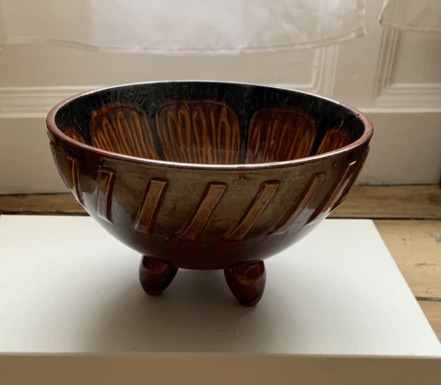 Rare Grande Coupe Fruits Greber Beauvais