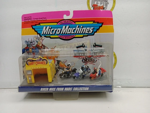 Lot micromachines biker mice 1997 galoob vintage