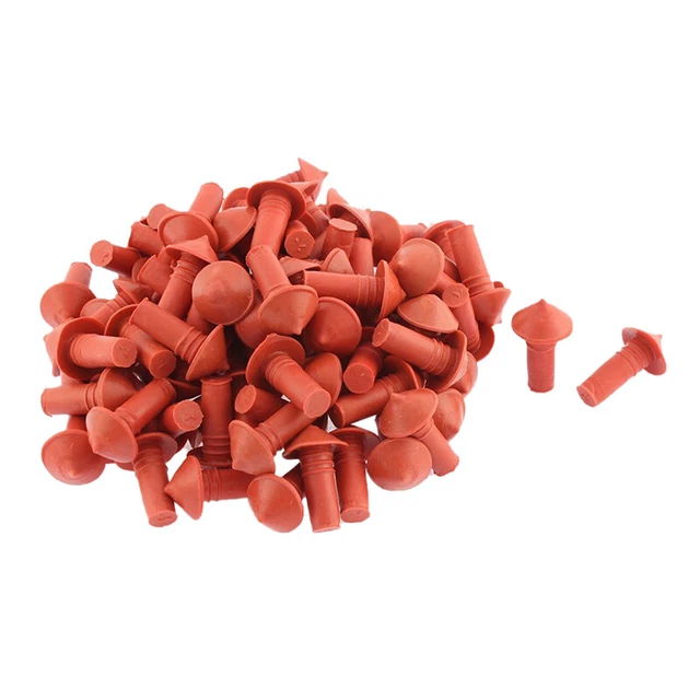 100 pz spine inserto riparazione pneumatici stile funghi 7 mm Z8G4