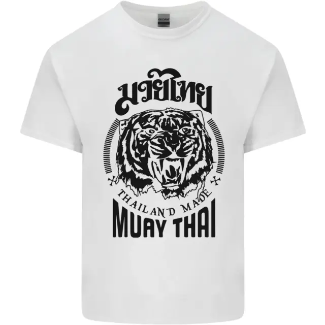 Muay Thai Fighter Warrior MMA Martial Arts Kids T-Shirt Childrens