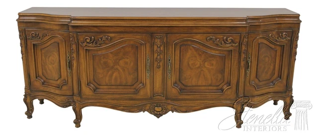 L56970EC: KARGES French Style Walnut Sideboard Credenza