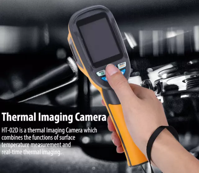 IR Infrared Thermal Imager Handheld Digital 32x32 Thermography Camera HT-02