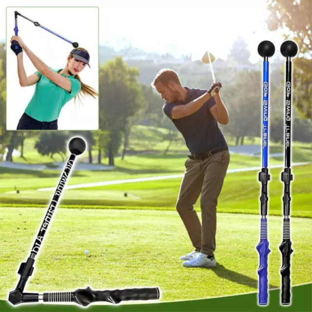 Golf Swing Motion Correct Trainer Gesture Aid Training Posture Corrector Stick