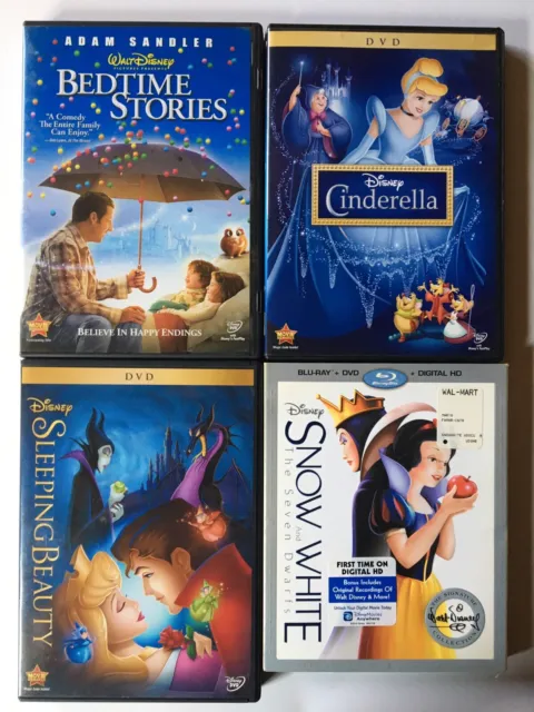 Snow White & the Seven Dwarfs Cinderella Sleeping Beauty Bedtime Stories Disney